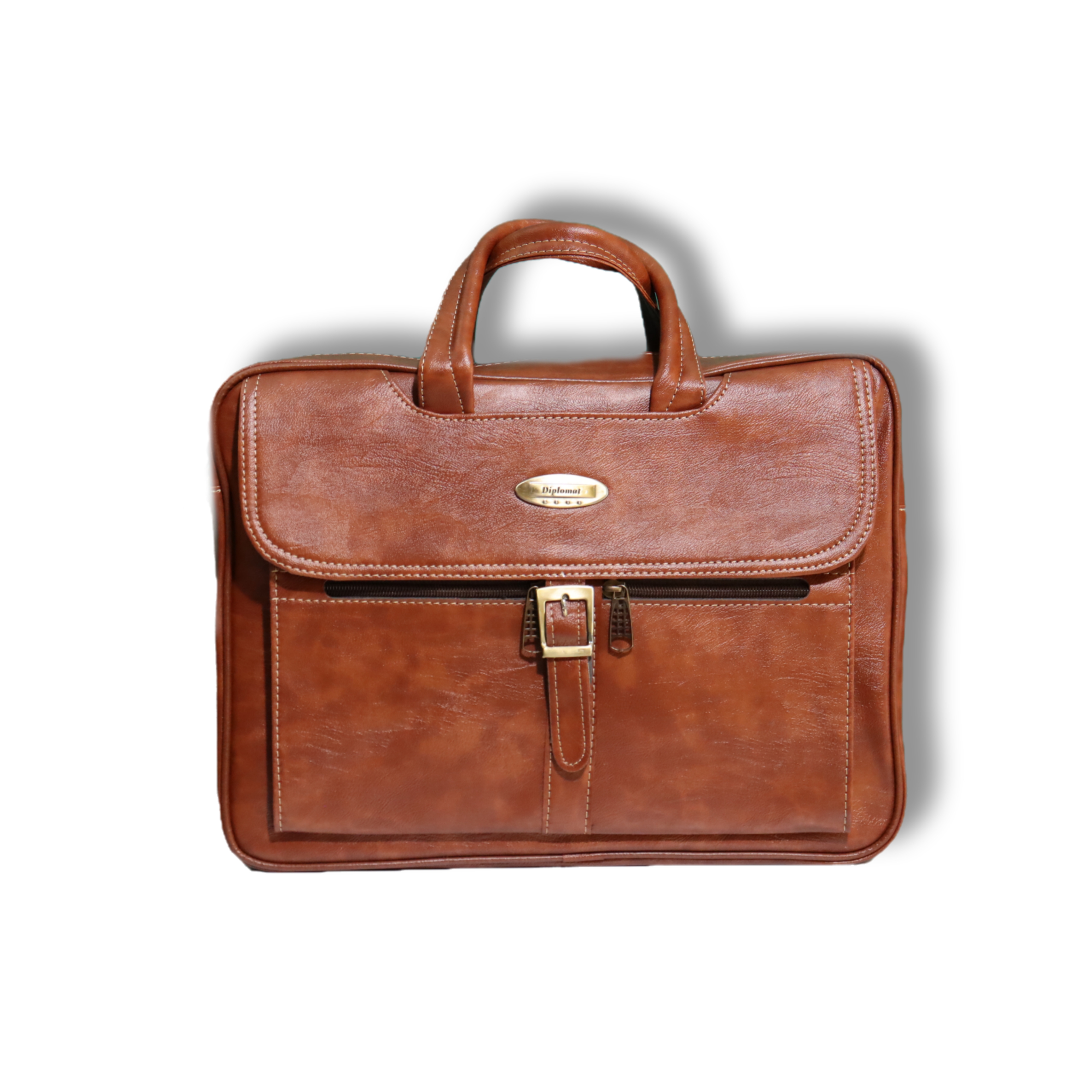 کیف لپ تاپ اداری زاگرس عسلی