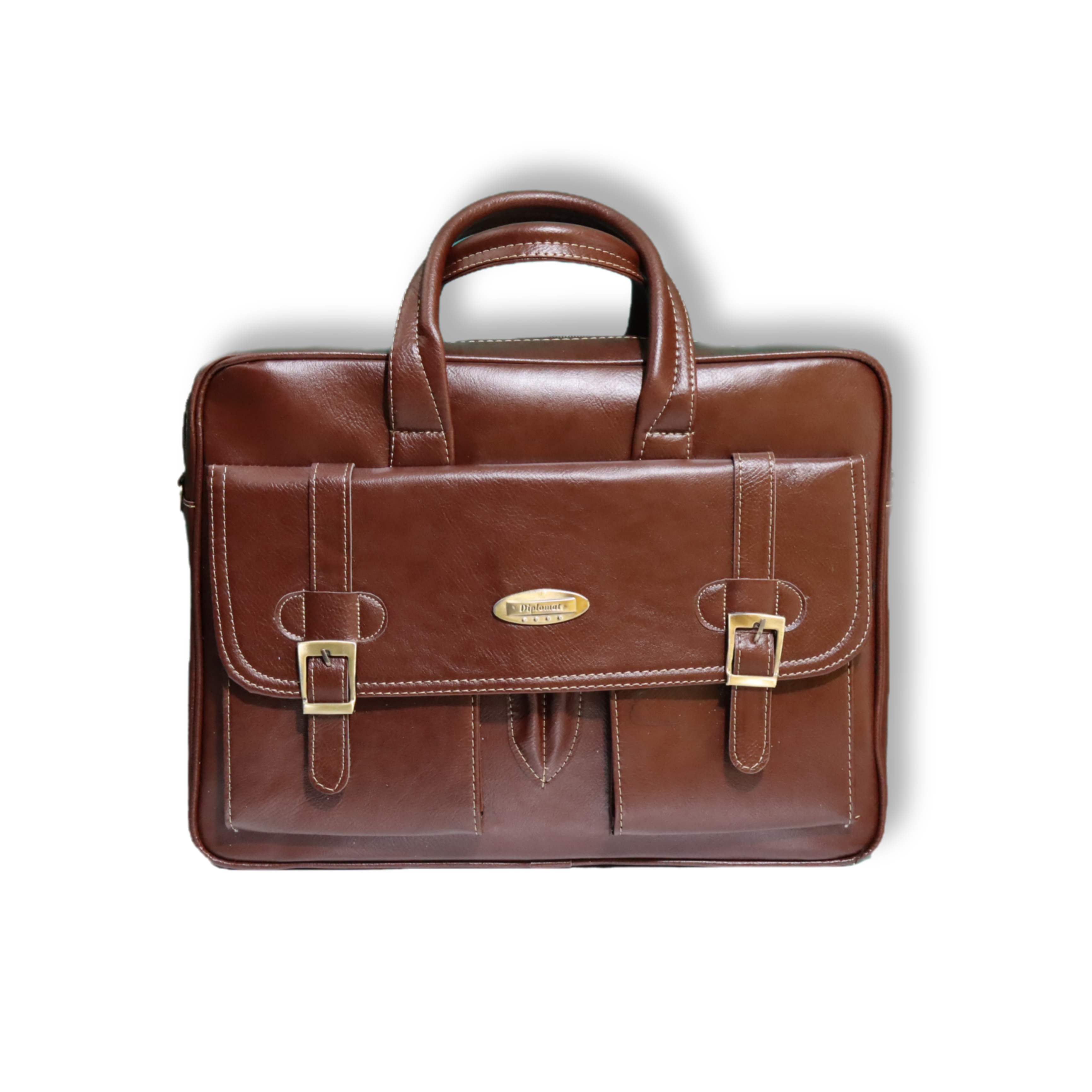 کیف لپ تاپ اداری رستم قهوه ای