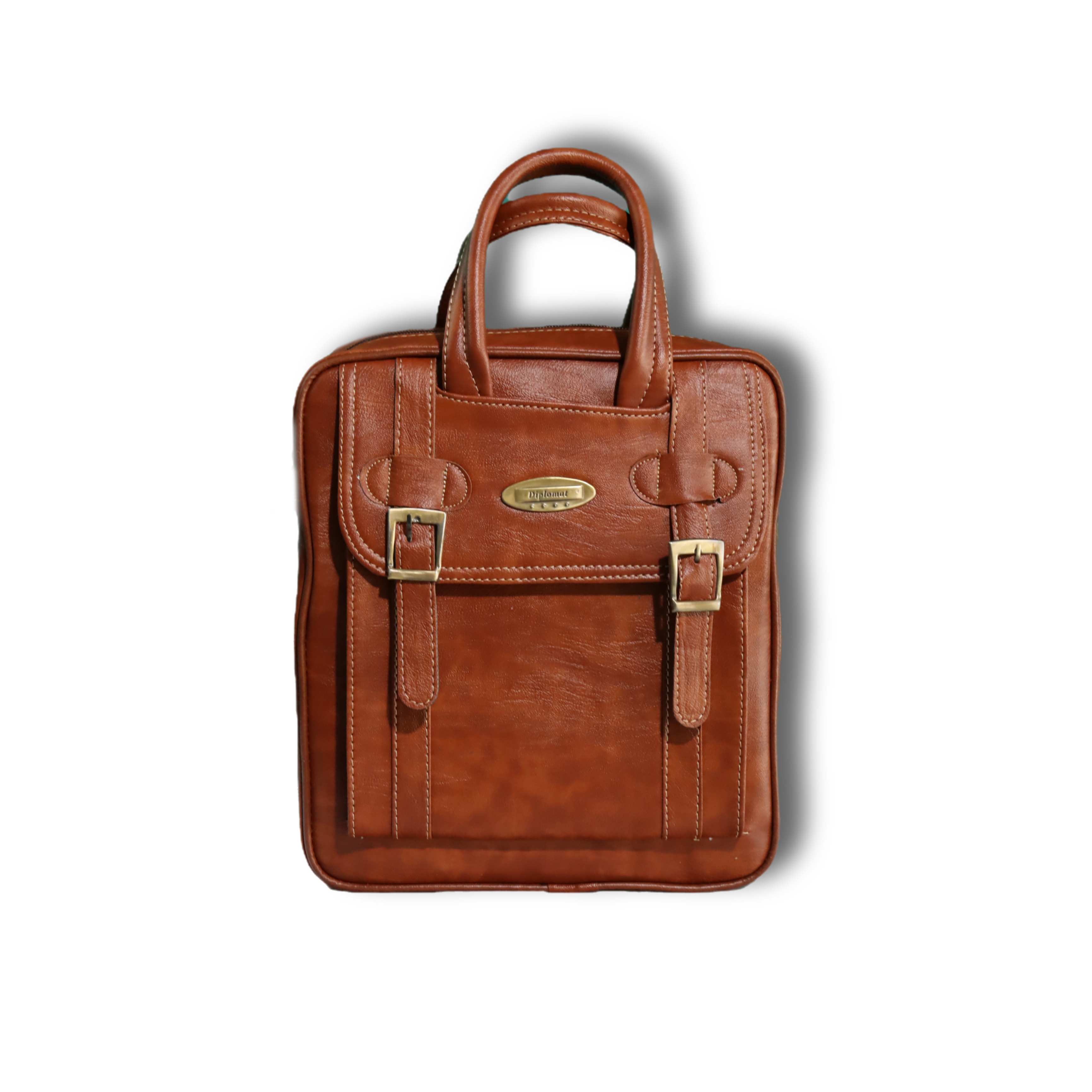 کیف اداری سورنا متوسط عسلی